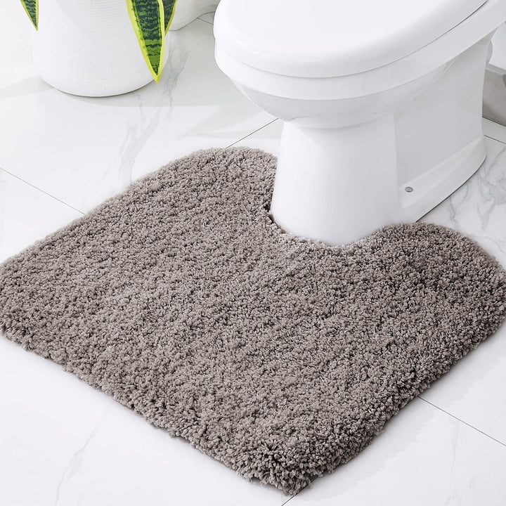 Plush Toilet Rug