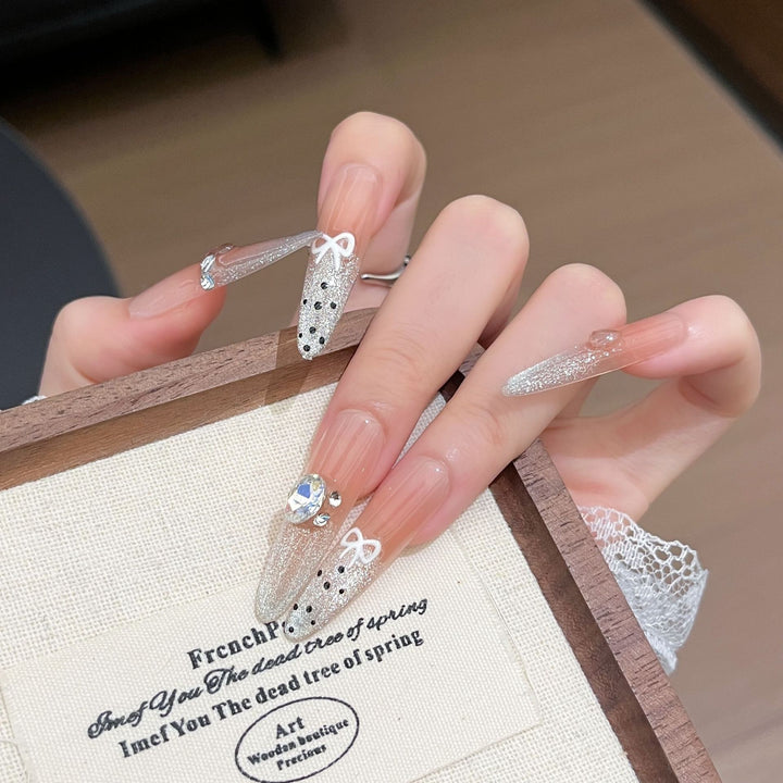 Glittering Decorative Press-On Nail Art Stornfield