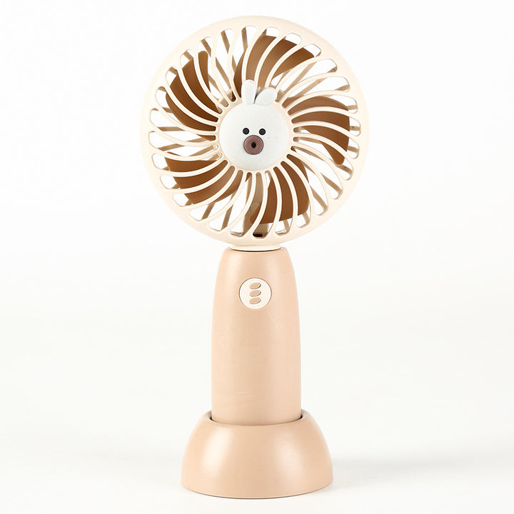 Unisex Portable Handheld Cooling Fan with Cute Animal Design Stornfield