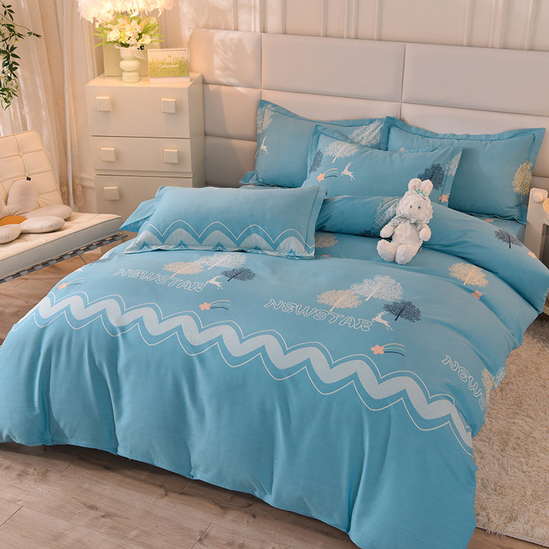 Luxury Striped Bedding Set
