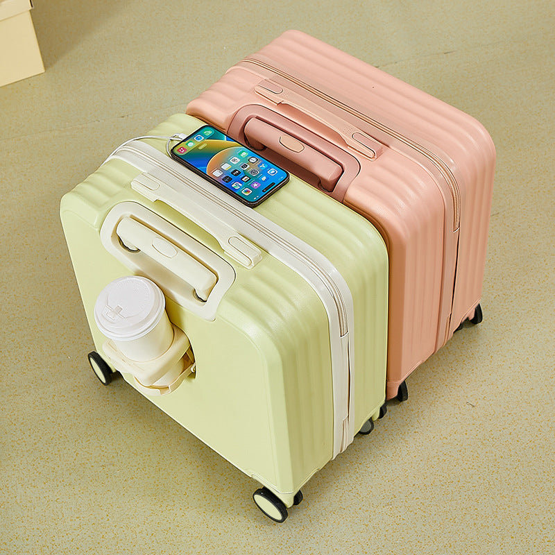Compact Hard-Shell Rolling Suitcase Stornfield