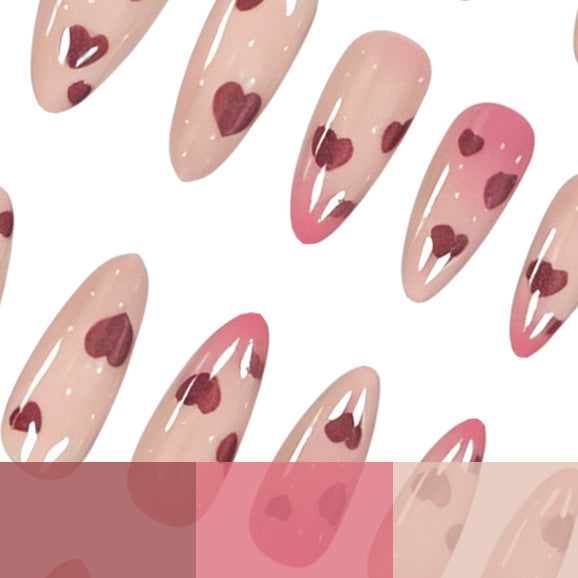 Decorative Heart Nail Enhancements Stornfield