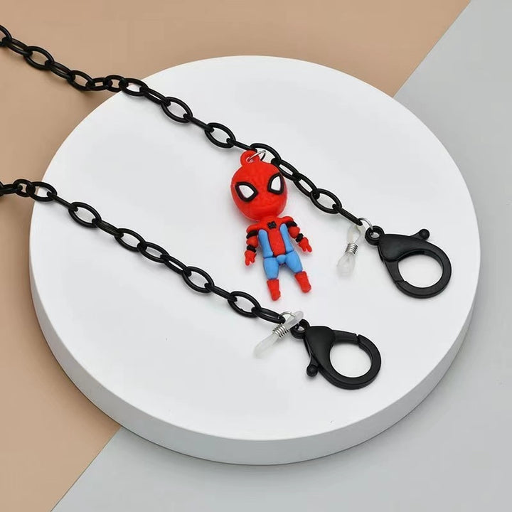 Playful glasses holder chain with figure pendant Stornfield