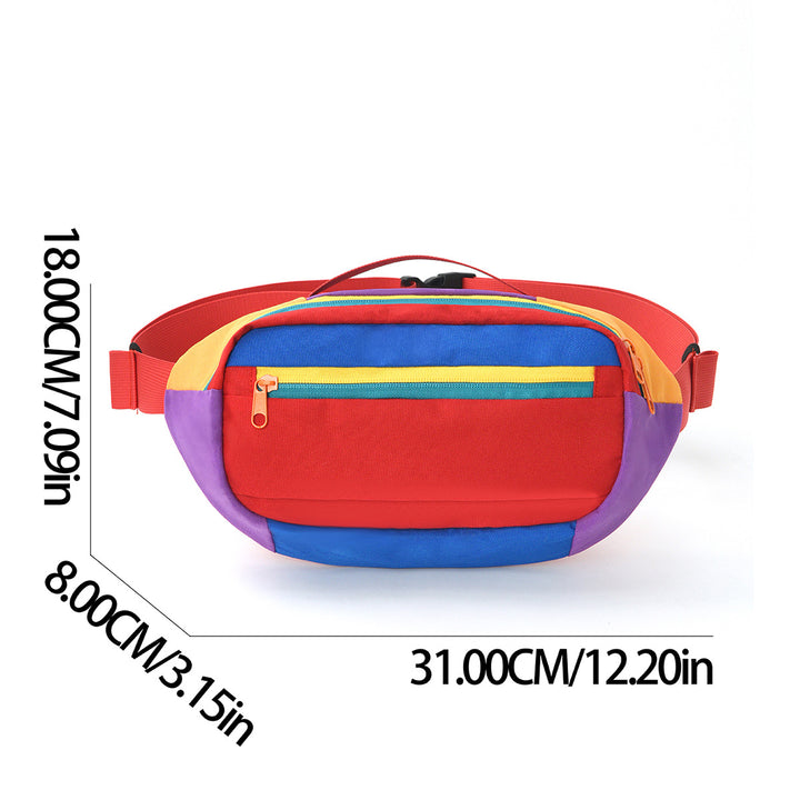 Hip bag with multiple compartments and adjustable belt Stornfield