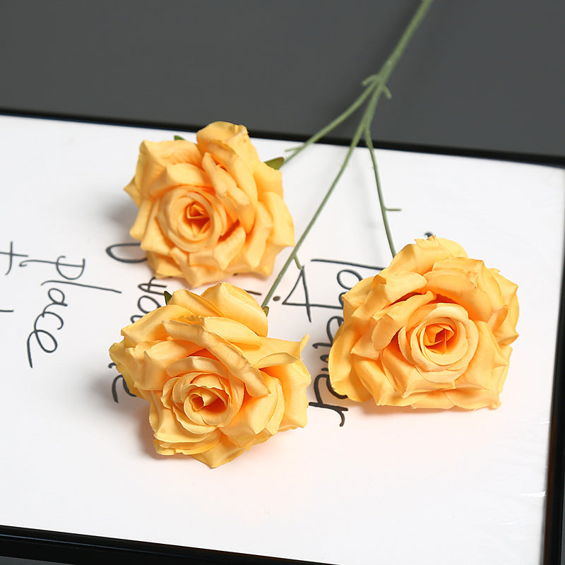 Decorative Faux Rose Stems for Home Decor