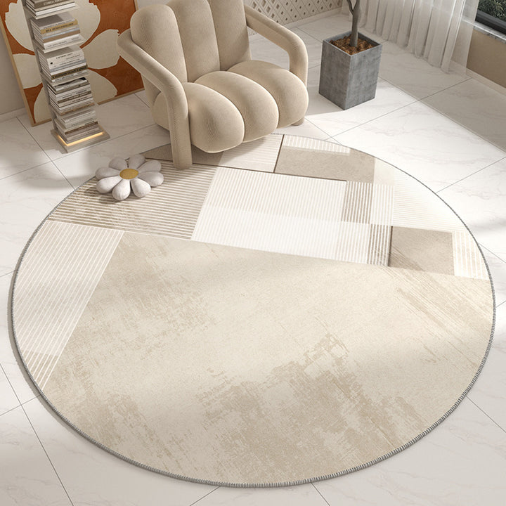 Chic Circular Area Rug