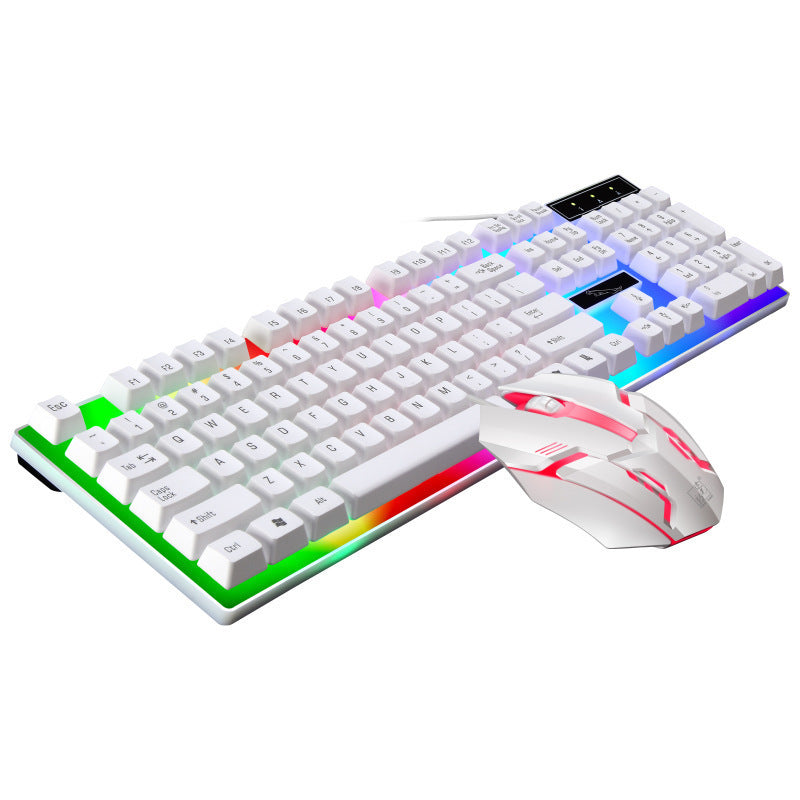 RGB Backlit Mechanical Gaming Keyboard and Precision Mouse Set Stornfield