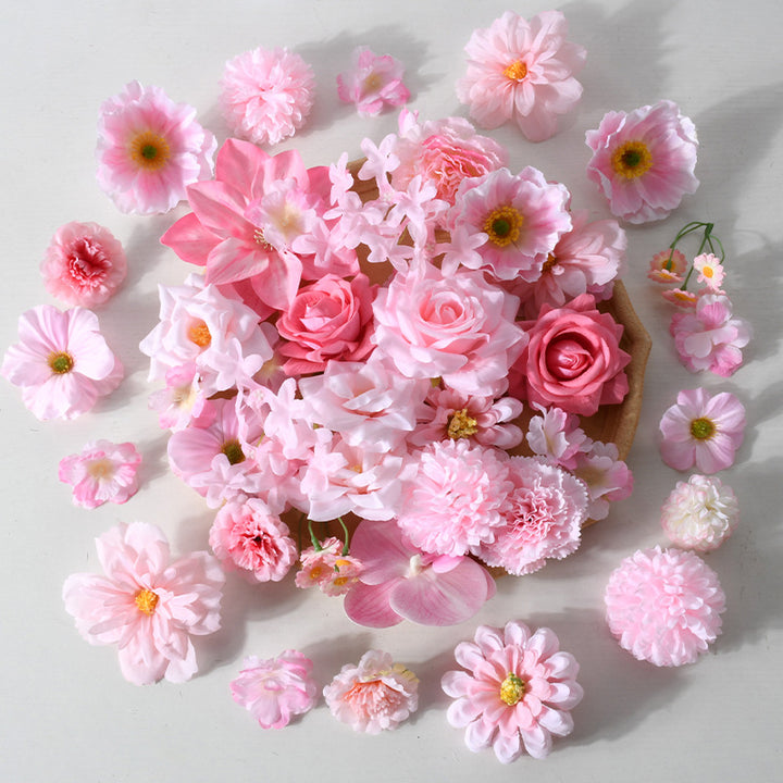 Floral Accent  Hair Clips
