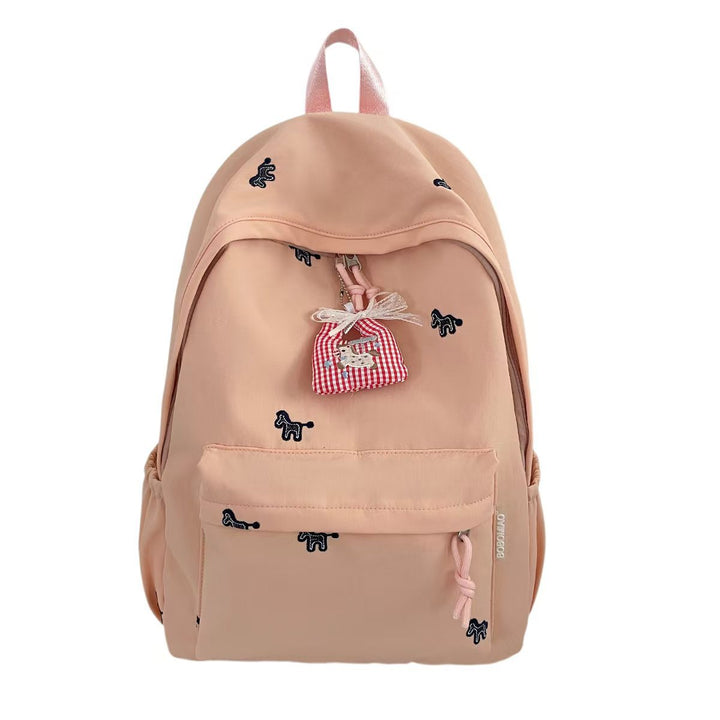 Backpack with Cheerful Animal Motif and Practical Compartments Stornfield