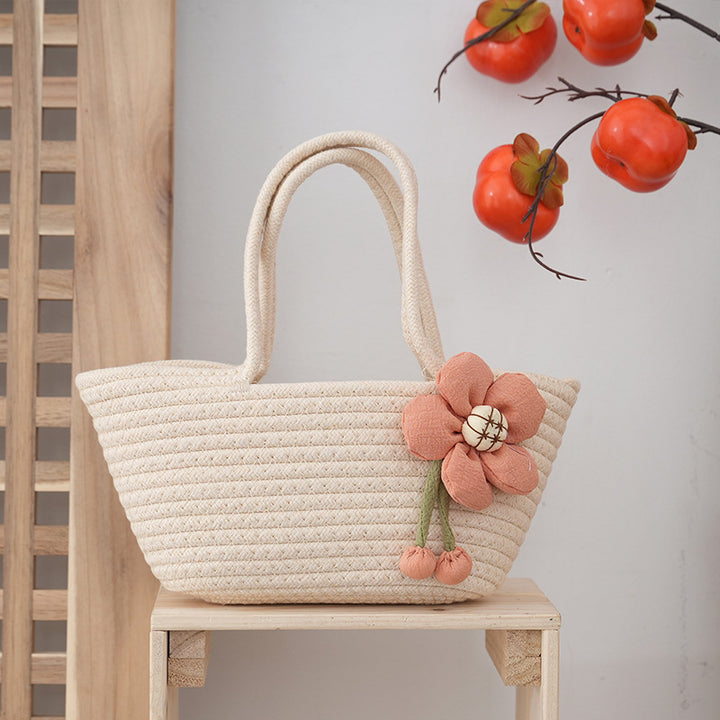 Flower-shaped tote bag Stornfield