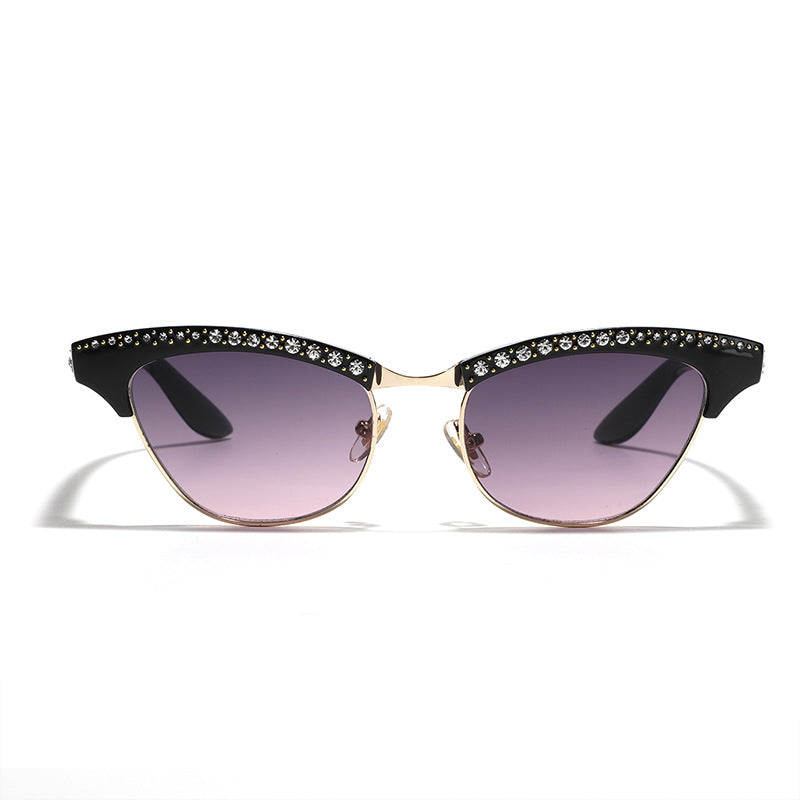 Women's Cat Eye Glasses with Elegant Glitter Details Stornfield