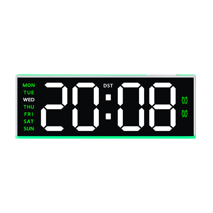 Digital alarm clock with large LED display and dual alarm function Stornfield
