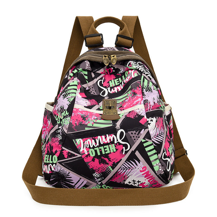 Trendy Graphic Print Backpack Stornfield