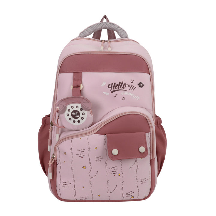 Whimsical Printed Backpack Stornfield