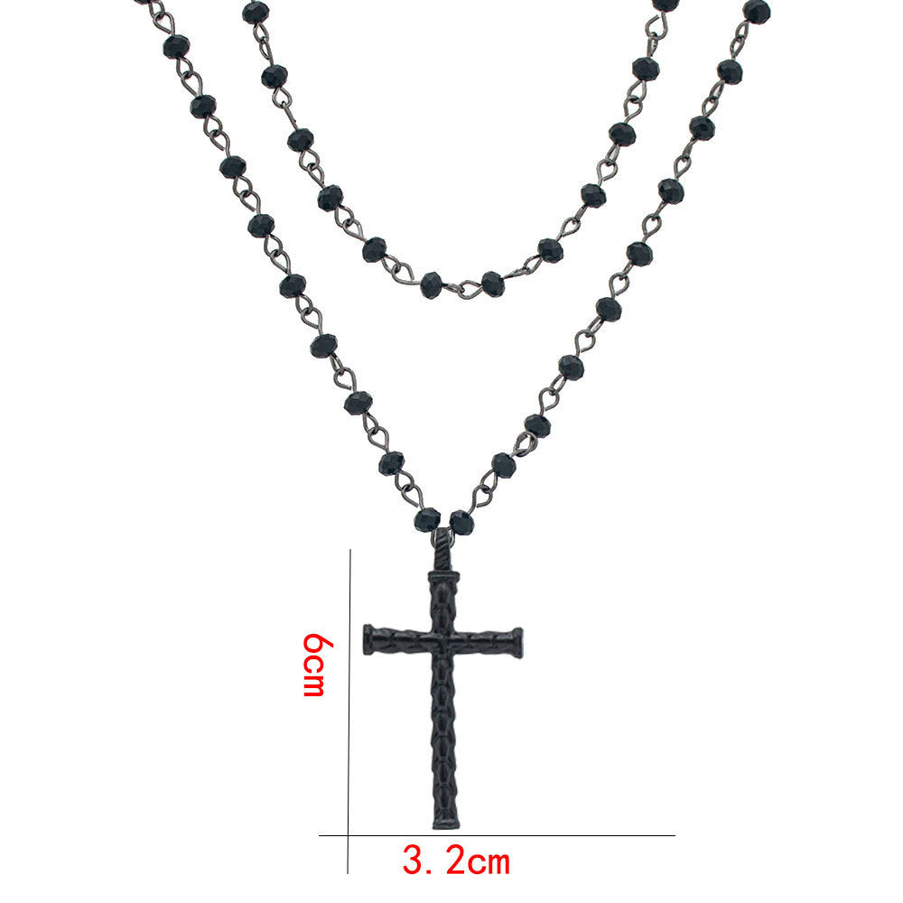 Layered Crystal Moon Jewelry Set Stornfield