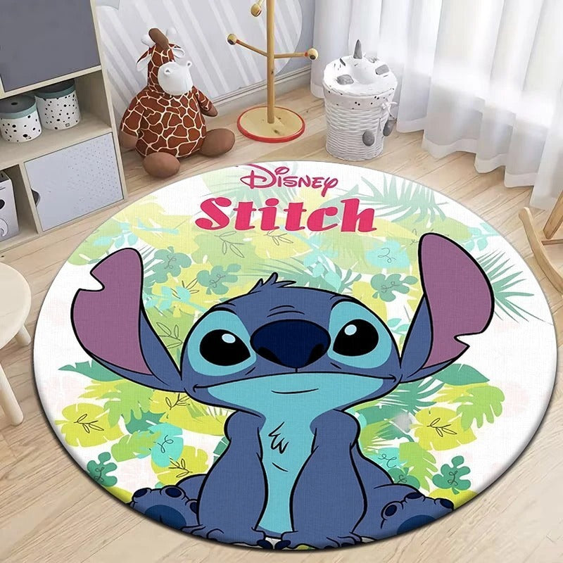Cartoon Character Round Area Rug