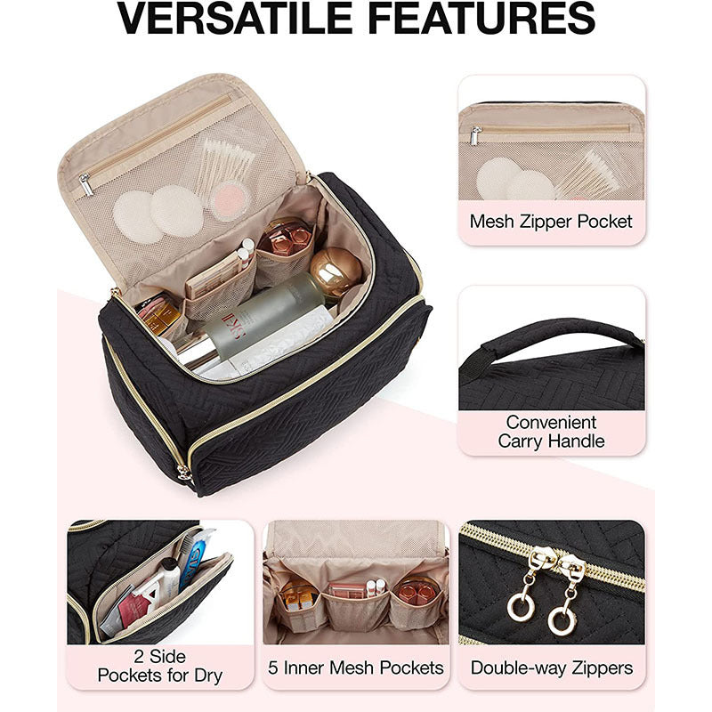 Cosmetic Organizer Bag with Multi-functional Interior Layout Stornfield
