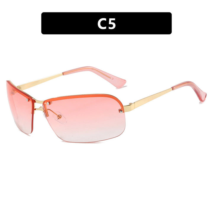 Ladies sunglasses with large, elegant lenses and a modern metal frame Stornfield