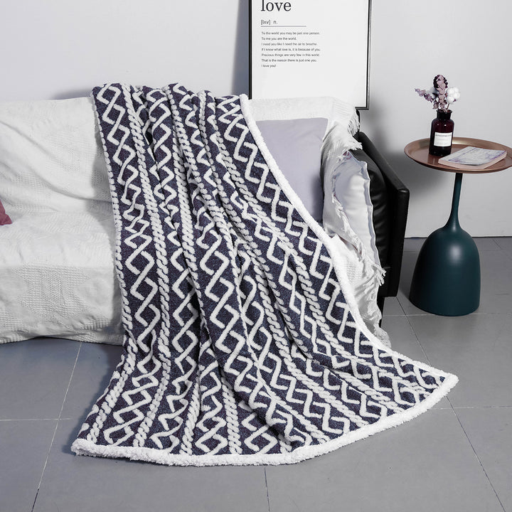 Women’s cuddly blanket in modern Boho design Stornfield