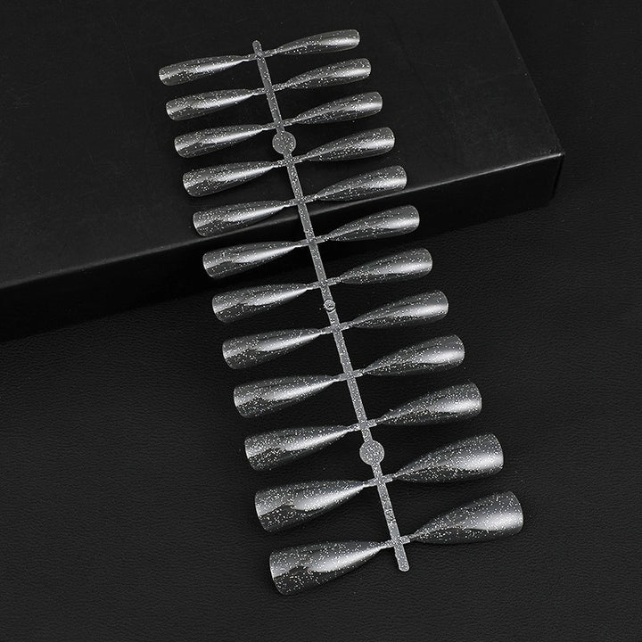 Glittering artificial nails in elegant design Stornfield