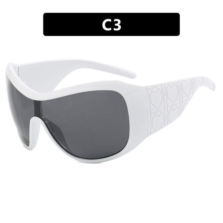 Ladies sport sunglasses with wide-protected frame and polarized lenses Stornfield