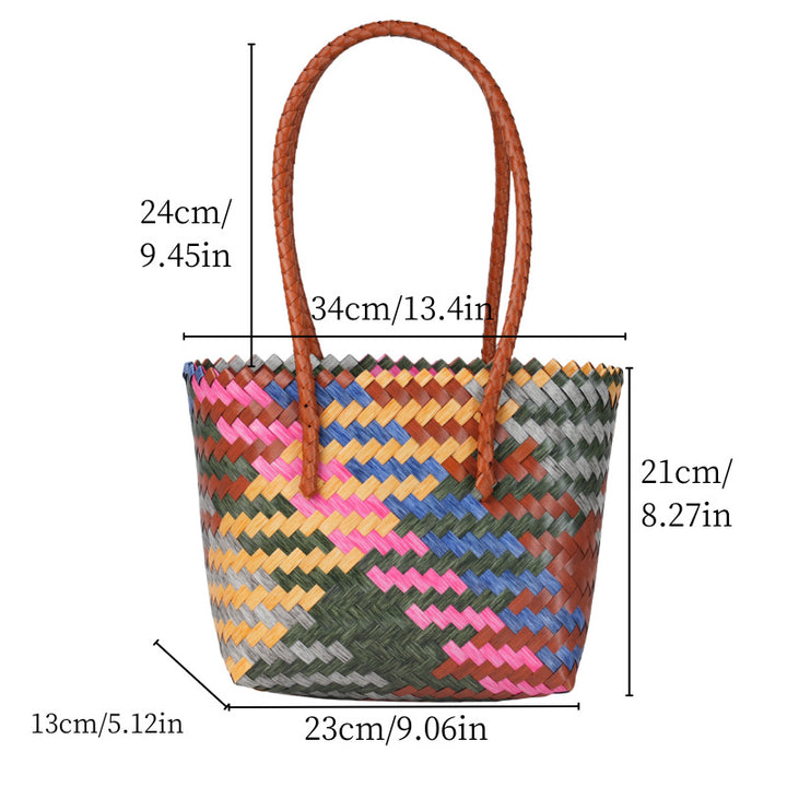 Woven Material Handbag Stornfield