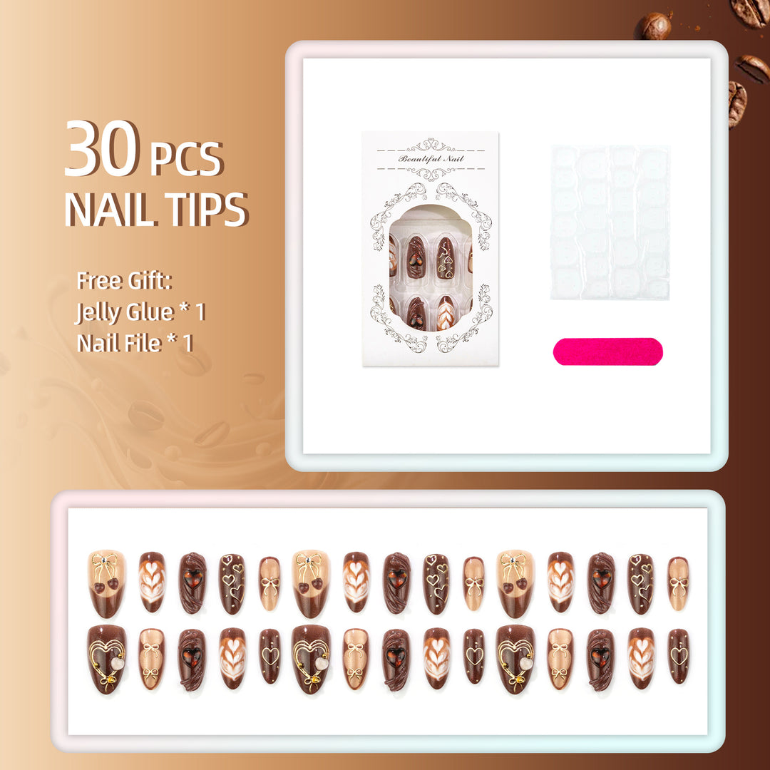 Elegant Press-On Nail Set