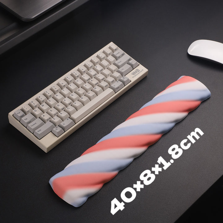 Twisted Gel Keyboard Wrist Rest