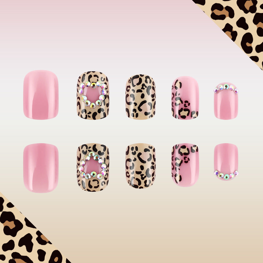 Decorative Nail Art Set with Leopard Patterns Stornfield