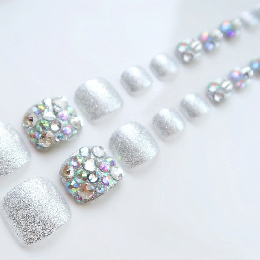 Sparkling Rhinestone-Embellished Sandals Stornfield