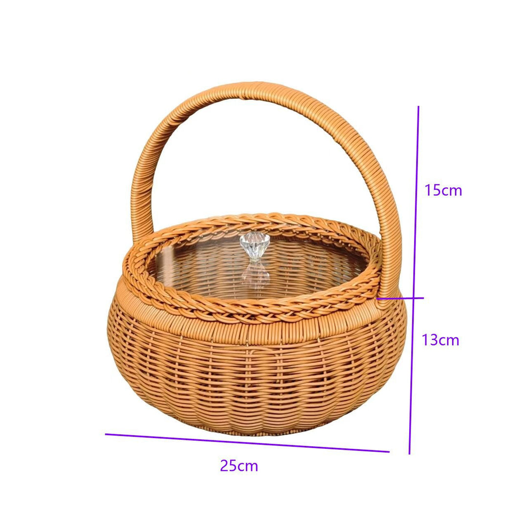 Handcrafted Woven Picnic Basket Stornfield
