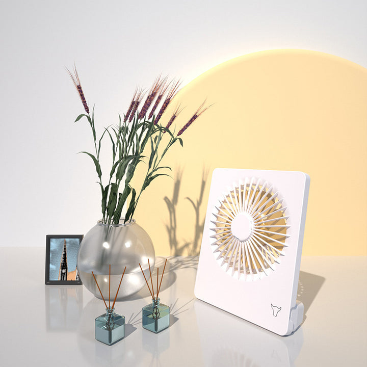 Women portable table fan with 180-degree rotation function Stornfield