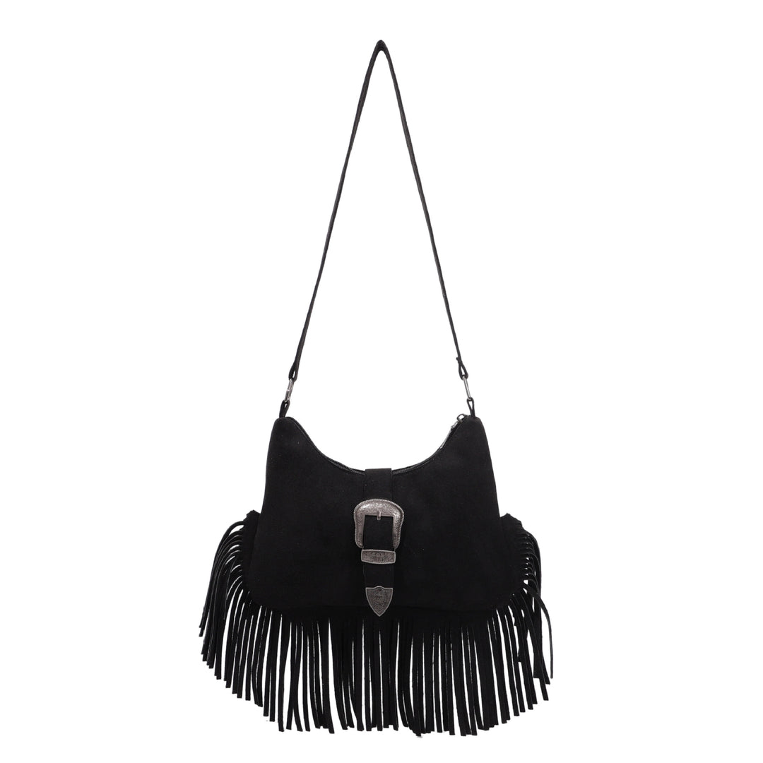 WoBohemian Fringe Hobo Bag Stornfield