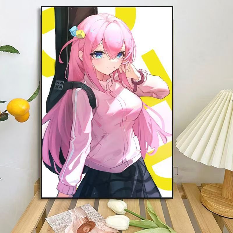 Anime-Inspired Character Wall Art Print Stornfield
