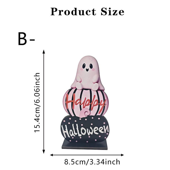 Halloween decoration figure with stacked pumpkins Stornfield