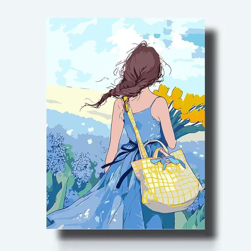 Artistic Floral Canvas Print Stornfield