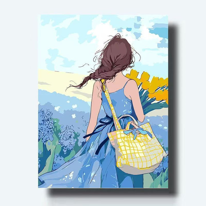Artistic Floral Canvas Print Stornfield