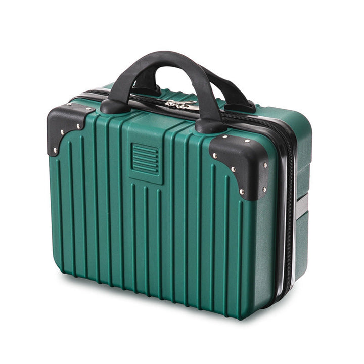 hard-shell cosmetic travel case with double top handles and reinforced corner protectors Stornfield