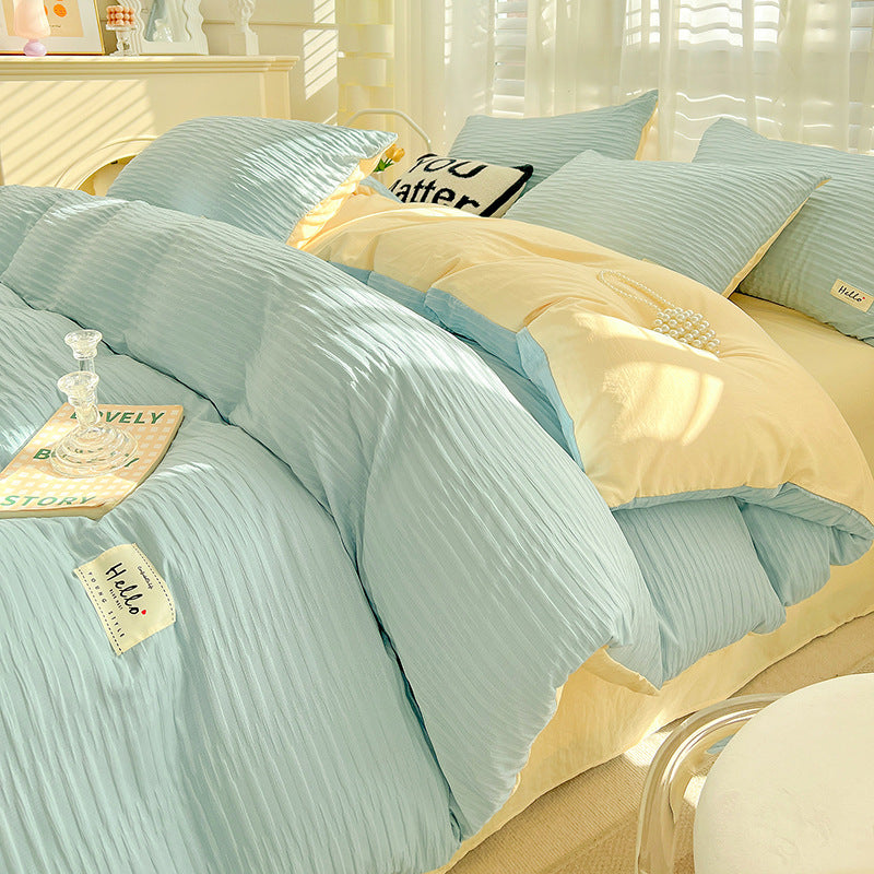 Luxurious Textured Bedding Set