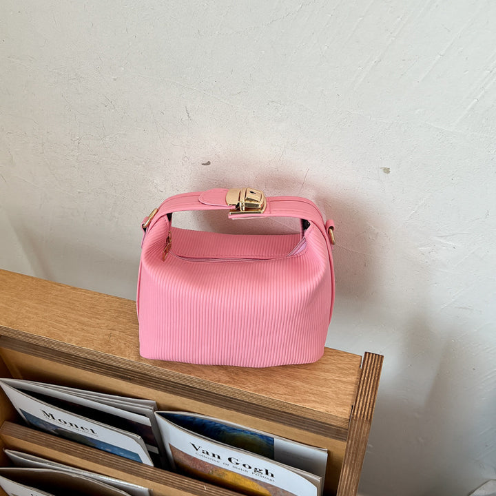 WoTextured Ribbed Handbag Stornfield