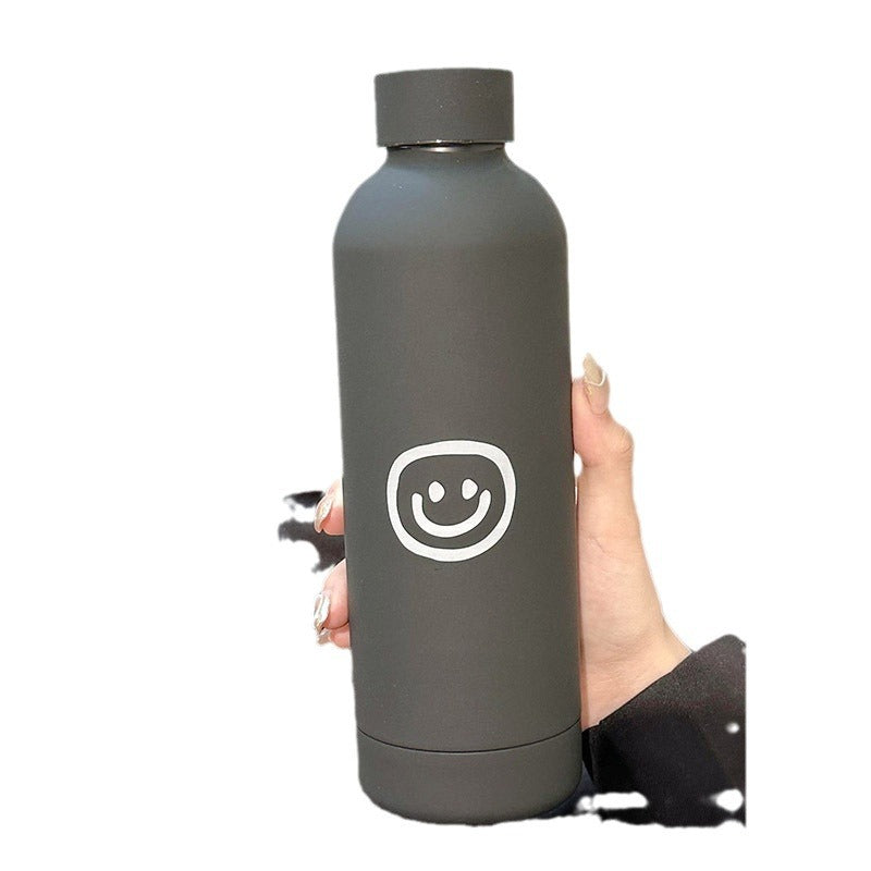 Women's Insulated Water Bottle with Fun Emoji Design Stornfield