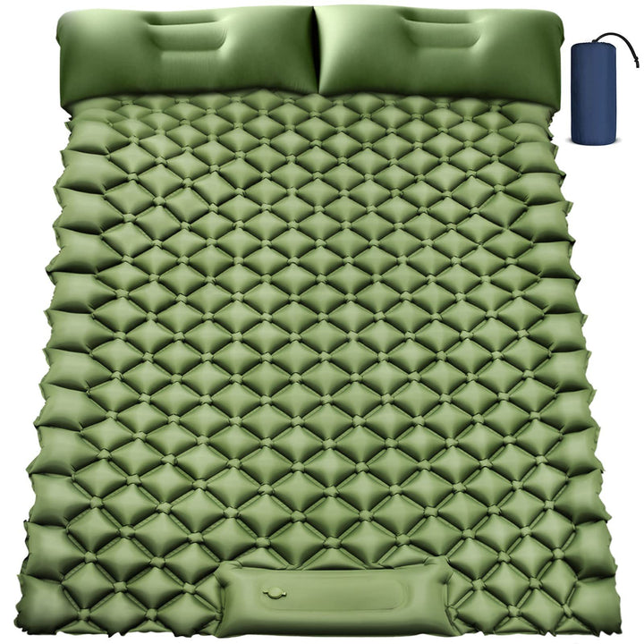 Premium Sleeping Mat With Integrated Headrest And Comfort Zone Stornfield