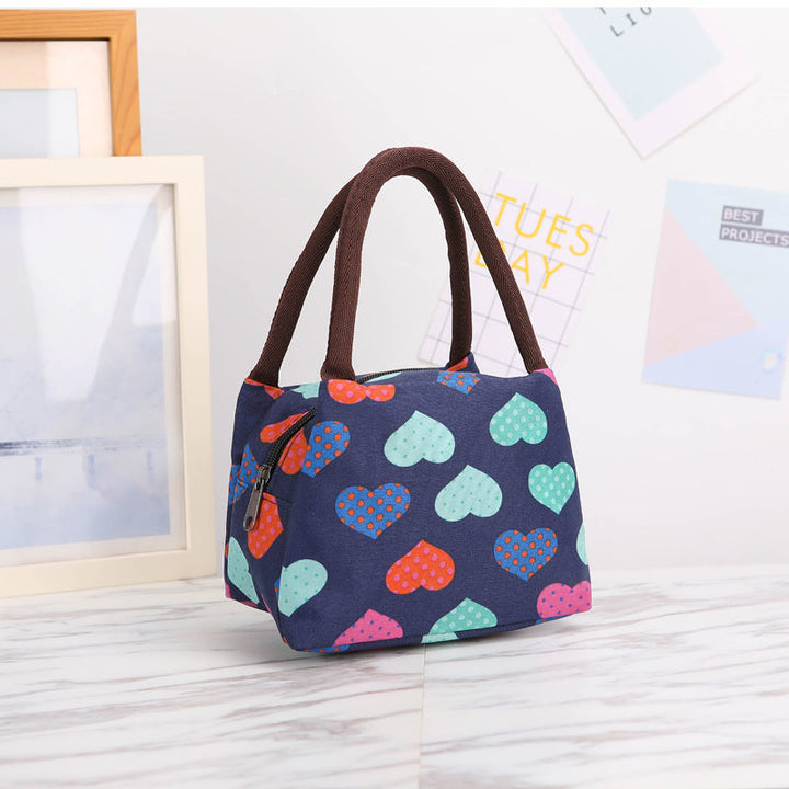 Floral Print Insulated Lunch Carrier Stornfield