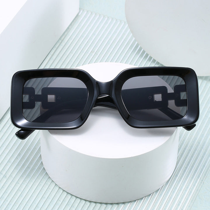 Women's Polygon Sunglasses with Glamorous Decorative Frame Stornfield