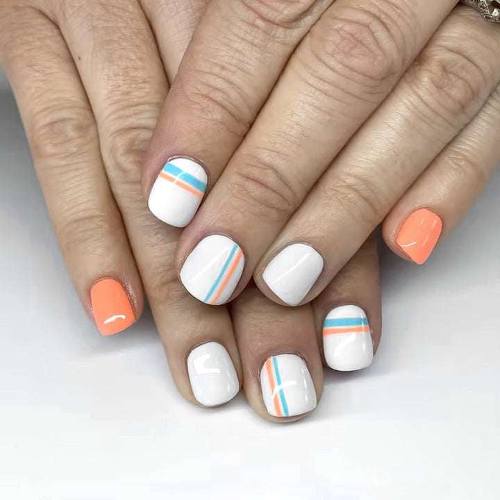 Trendy Geometric Nail Art Set Stornfield