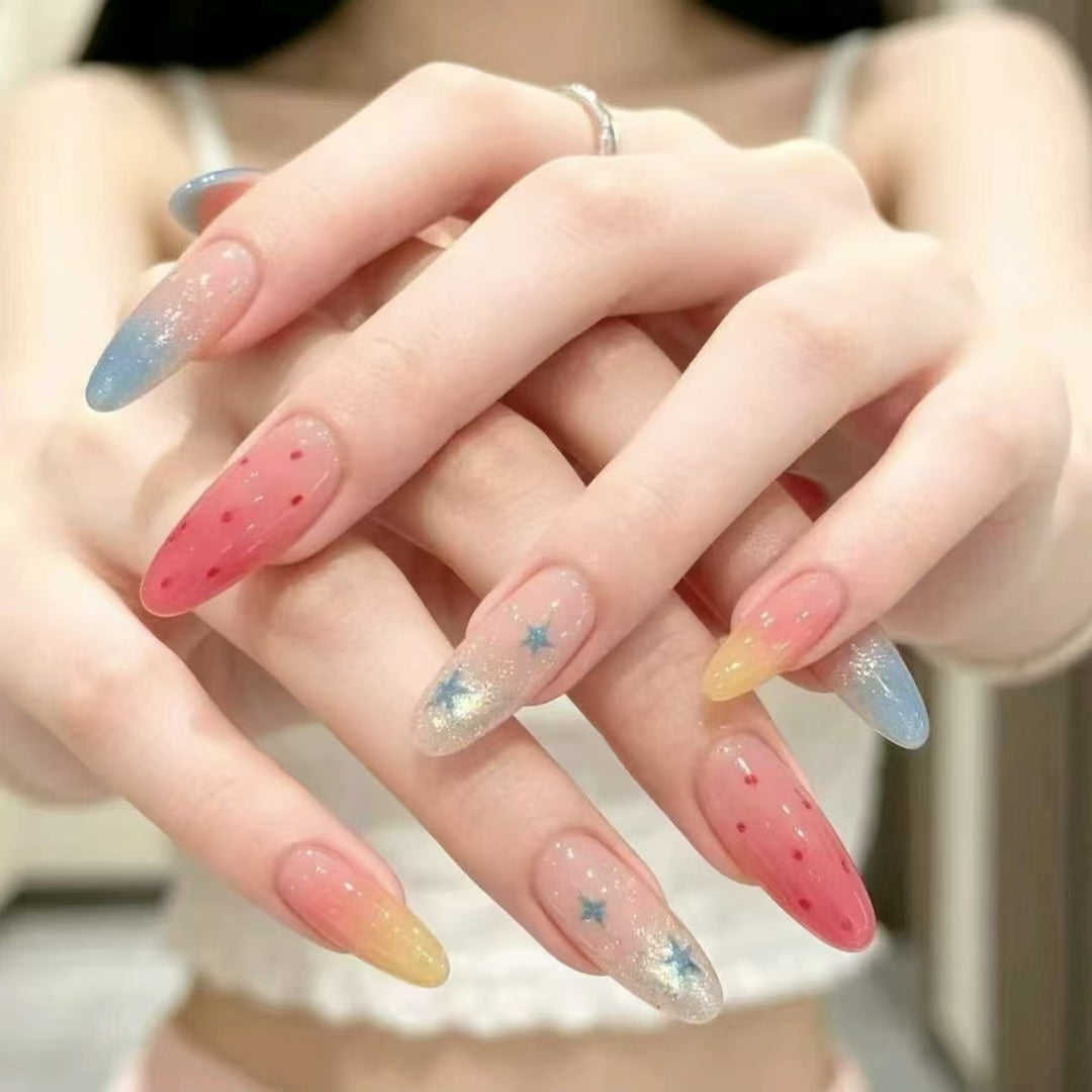Artistic Press-On Nail Extensions Stornfield