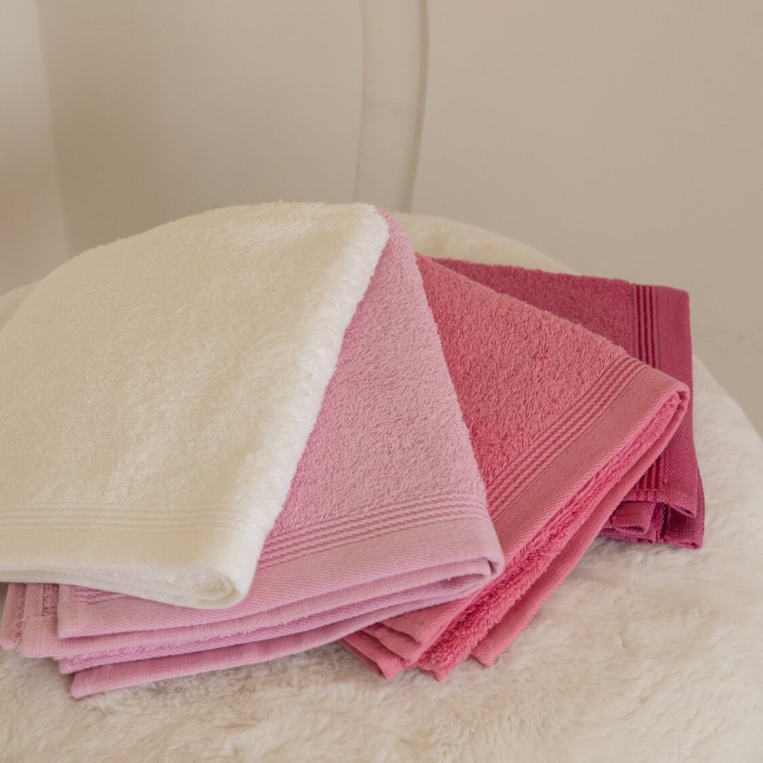 Soft cotton terry towel series with high absorbency