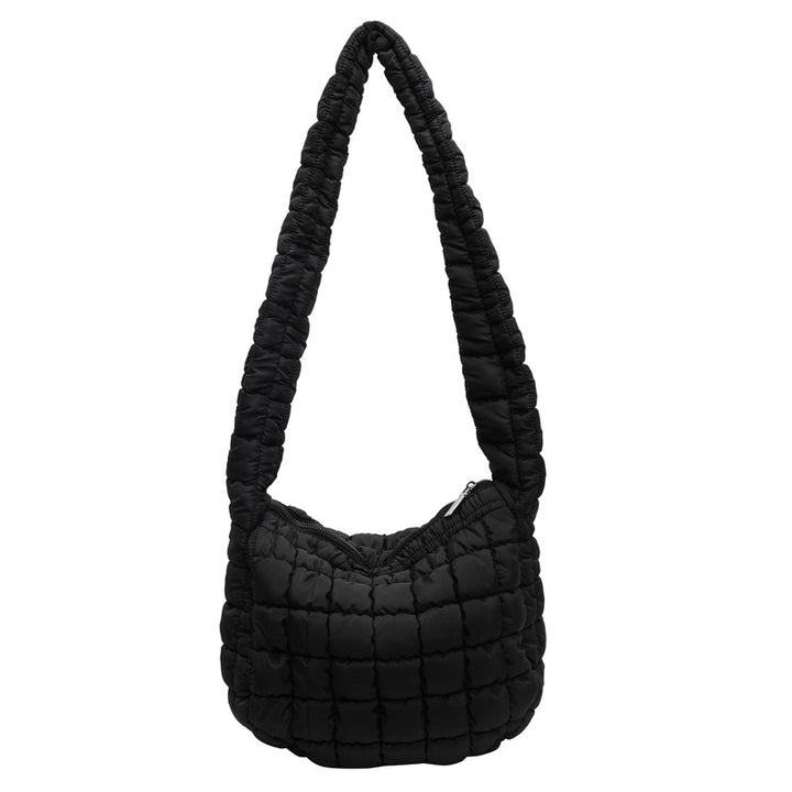 Quilted Puffy Crossbody Bag