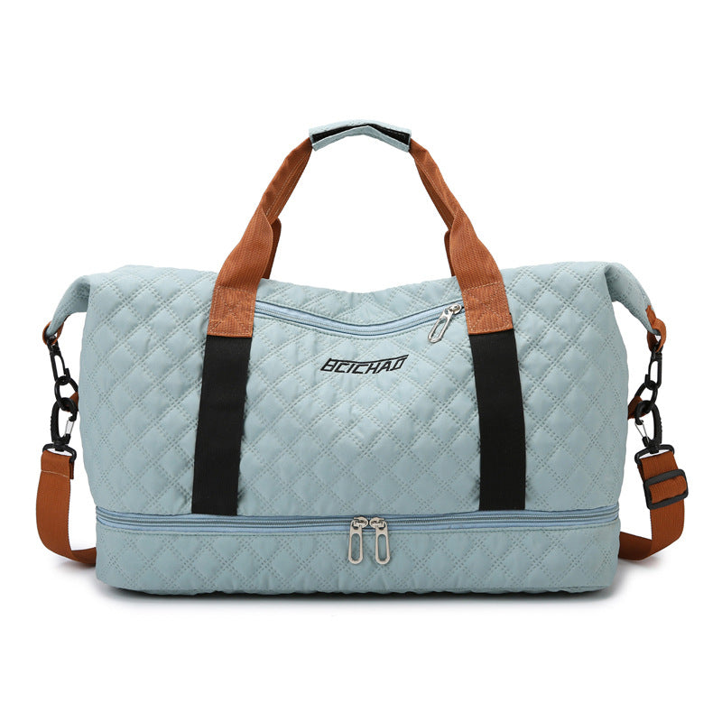 Stylish Quilted Travel Duffle
