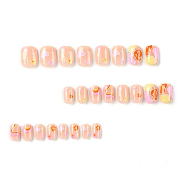 Creative nail designs with colorful patterns Stornfield